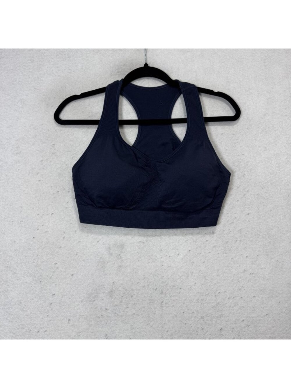 NOWSUNDAY Sports Bra Womens 2XL Blue Racerback Wireless Padded Athletic Top